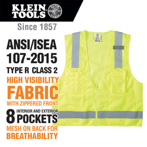 Safety Vest, High-Visibility Reflective Vest